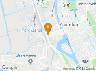 map of Inntel Hotels Amsterdam Zaandam