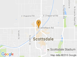 map of Downtown Scottsdale