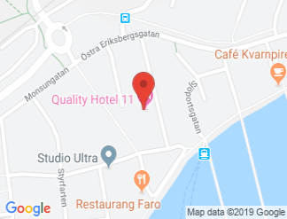 map of Eriksbergshallen
