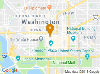 map of Hilton Garden Inn Washington DC Downtown
