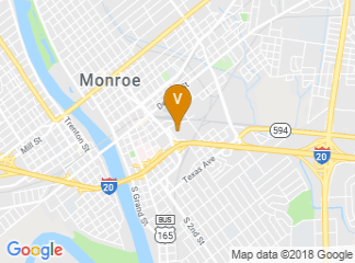 map of Monroe Civic Center