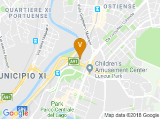 map of Sheraton Roma Hotel & Conference Center
