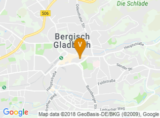 map of Burgerhaus Bergischer Lowe
