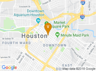 map of Magnolia Hotel Houston