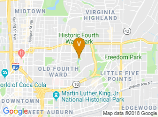 map of Historic Fourth Ward Park