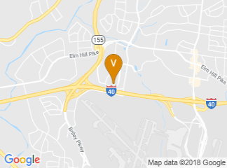 map of Embassy Suites by Hilton Nashville Airport