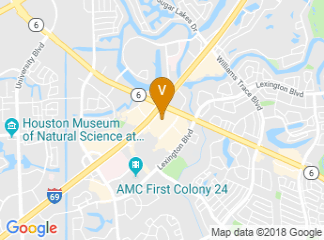 map of Sugar Land Marriott Town Square