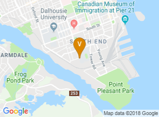 map of Saint Marys University (Halifax)