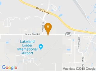 map of Hilton Garden Inn Lakeland