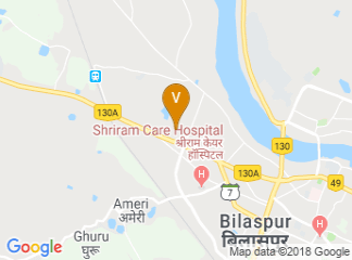map of Courtyard by Marriott Bilaspur
