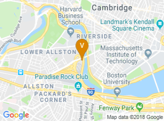 map of Doubletree Suites by Hilton Hotel Boston Cambridge