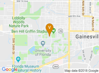 map of Stephen C. OConnell Center