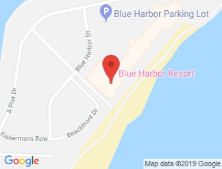 map of Blue Harbor Resort