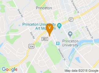 map of Princeton Theological Seminary