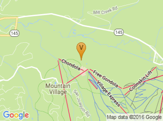 map of The Peaks Resort & Spa