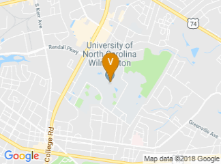 map of University of North Carolina Wilmington