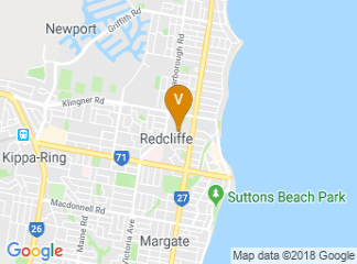 map of Redcliffe Showgrounds