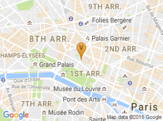map of Place Vendome