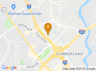 map of Atlanta Marriott Northwest at Galleria