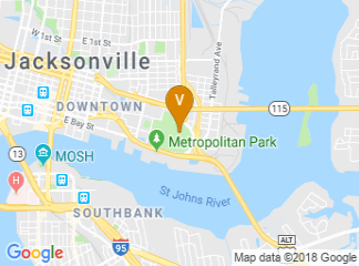 map of EverBank Field