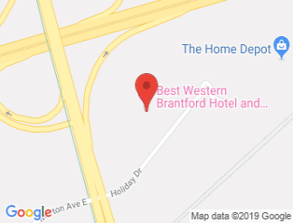 map of Best Western Brantford Hotel And Conference Centre