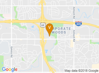map of DoubleTree by Hilton Hotel Kansas City - Overland Park