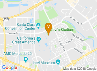 map of Levi's Stadium