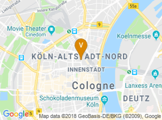 map of Hilton Cologne