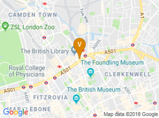 map of St. Pancras Renaissance Hotel London