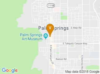 map of Hyatt Palm Springs