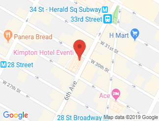 map of Kimpton Hotel Eventi
