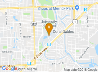 map of University of Miami