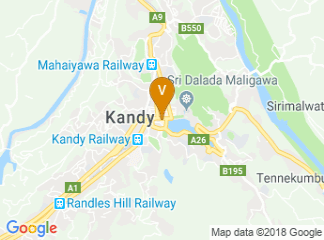 map of Kandy City Centre