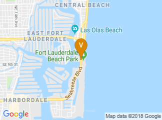 map of Bahia Mar Fort Lauderdale Beach - a DoubleTree by Hilton Hotel