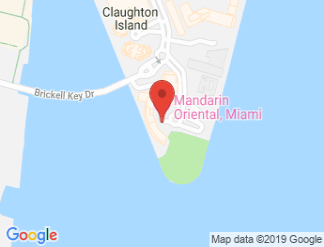 map of Mandarin Oriental, Miami