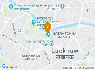 map of Hotel Clarks Avadh
