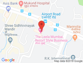 map of The Leela Mumbai