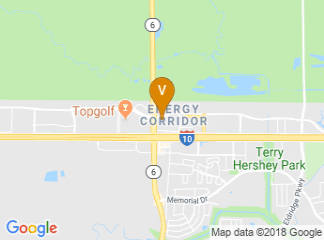 map of Wyndham Houston West Energy Corridor