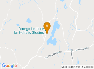 map of Omega Institute for Holistic Studies