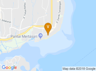 map of Prama Sanur Beach Bali