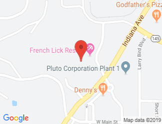 map of French Lick Springs Hotel
