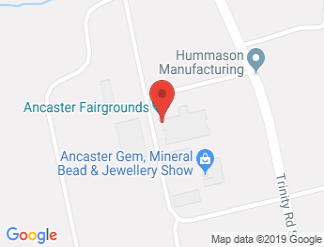 map of Ancaster Fairgrounds