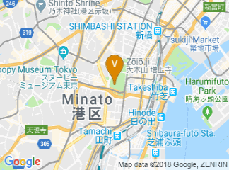 map of The Prince Park Tower Tokyo