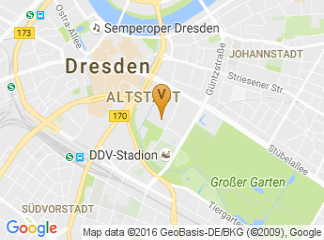 map of German Hygiene Museum