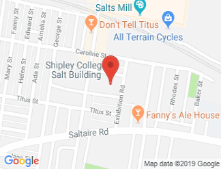 map of Saltaire Victoria Hall