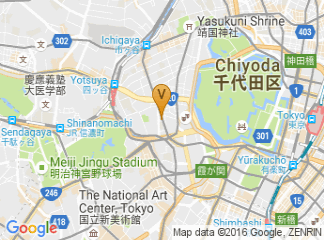 map of Toshi Center Hotel