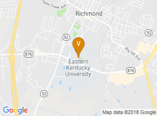 map of Eastern Kentucky University