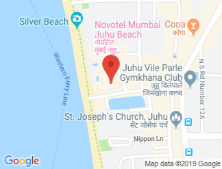 map of Novotel Mumbai Juhu Beach