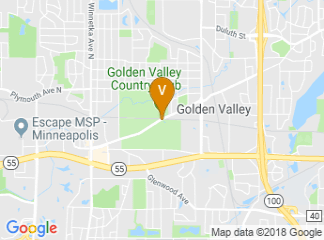 map of Golden Valley Country Club