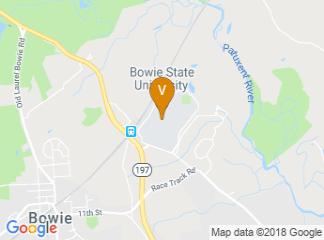 map of Bowie State University